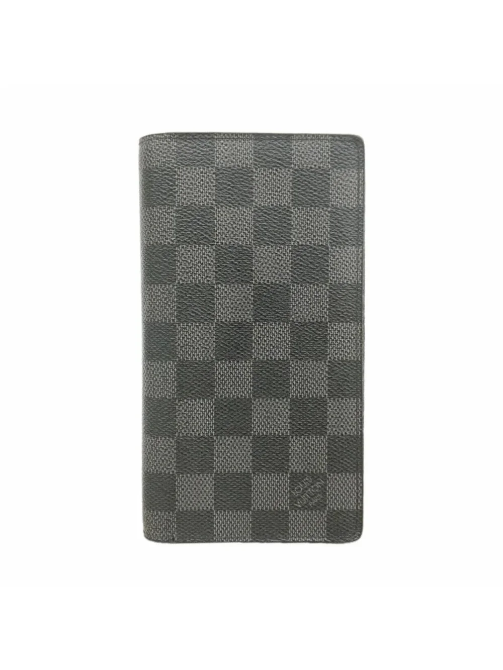 Louis Vuitton Wallet Damier Graphite Portefeuille Columbus Black Gray